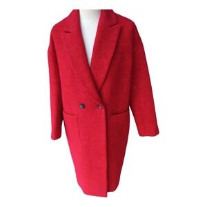 ba&sh Red wool Coat